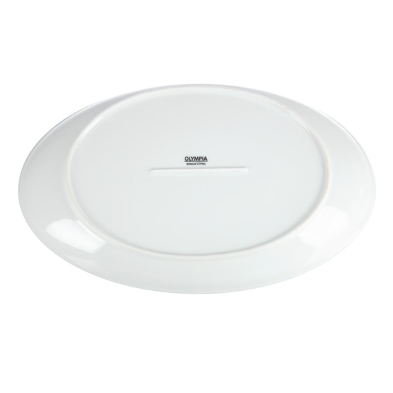 Olympia Whiteware tiefe ovale Schalen 36,5cm (2 Stück) 5 Olympia Whiteware tiefe ovale Schalen 36,5cm (2 Stück)