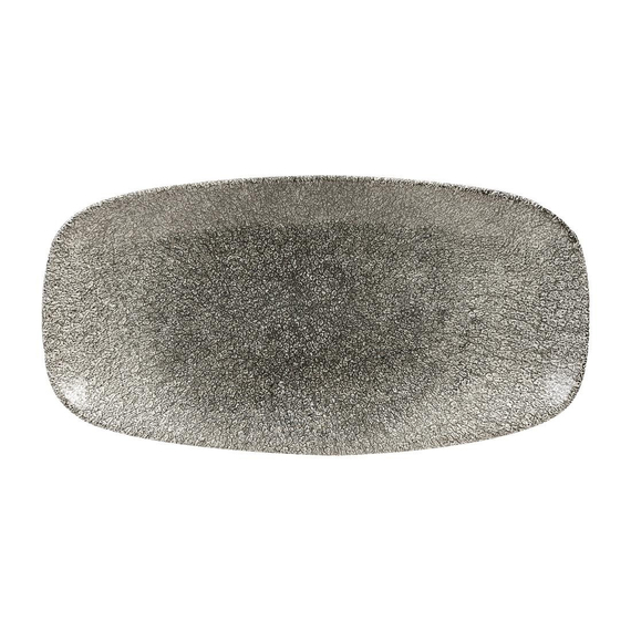 Churchill Studio Prints Raku-Rechteckplatten, Quarzschwarz, 355 mm, (6 Stück) Churchill Studio Prints Raku-Rechteckplatten, Quarzschwarz, 355 mm, (6 Stück)