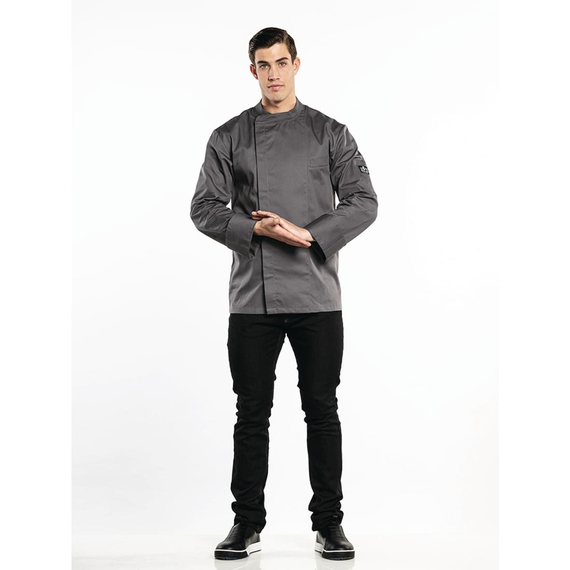Chaud Devant Bacio Kochjacke grau - M 1 Chaud Devant Bacio Kochjacke grau - M