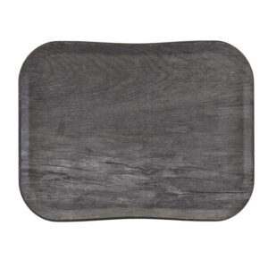 Cambro Century Tablett graues Eichenholz Design 33 x 43 cm