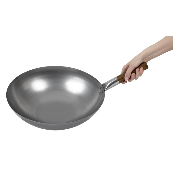London Wok mit rundem Boden 38cm 5 London Wok mit rundem Boden 38cm