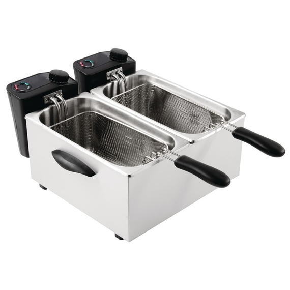 Caterlite Doppelfritteuse 2 x 3,5L 3 Caterlite Doppelfritteuse 2 x 3,5L