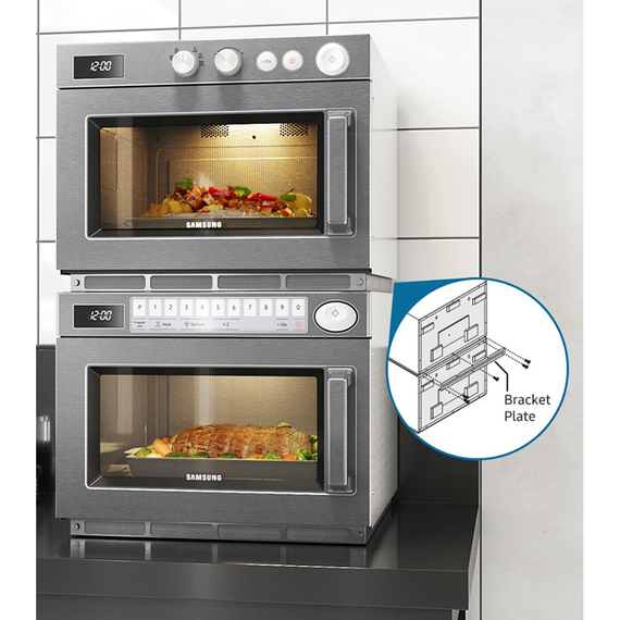 Samsung Mikrowelle 26L 1850W Manuelle Steuerung 7 Samsung Mikrowelle 26L 1850W Manuelle Steuerung