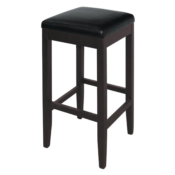 Bolero Barhocker Kunstleder schwarz (2 Stück) 4 Bolero Barhocker Kunstleder schwarz (2 Stück)
