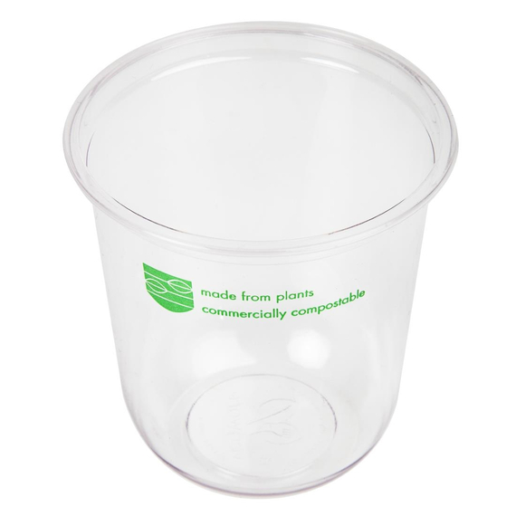 Vegware 96 Serie kompostierbare runde Behälter 473ml (1000 Stück) 2 Vegware 96 Serie kompostierbare runde Behälter 473ml (1000 Stück)