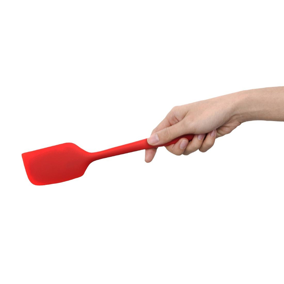 Silikon Küchenspachtel 28cm rot 1 Silikon Küchenspachtel 28cm rot