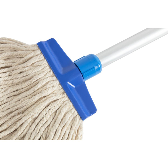 SYR flacher Kentucky Moppkopf Baumwolle blau 4 SYR flacher Kentucky Moppkopf Baumwolle blau