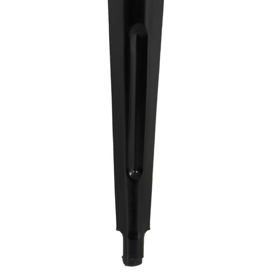 Bolero Bistro Esstisch Mangoholzplatte Schwarzer Rahmen 1450mm 4 Bolero Bistro Esstisch Mangoholzplatte Schwarzer Rahmen 1450mm