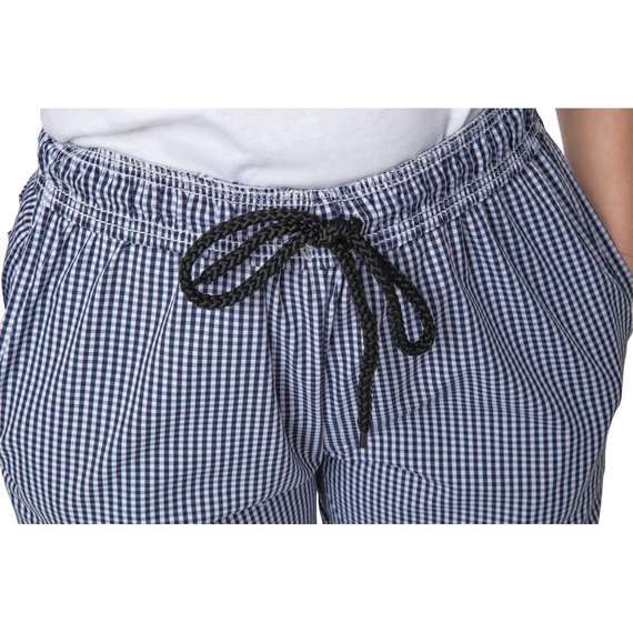 Whites Unisex Kochhose Vegas blau weiß kleinkariert XL 4 Whites Unisex Kochhose Vegas blau weiß kleinkariert XL