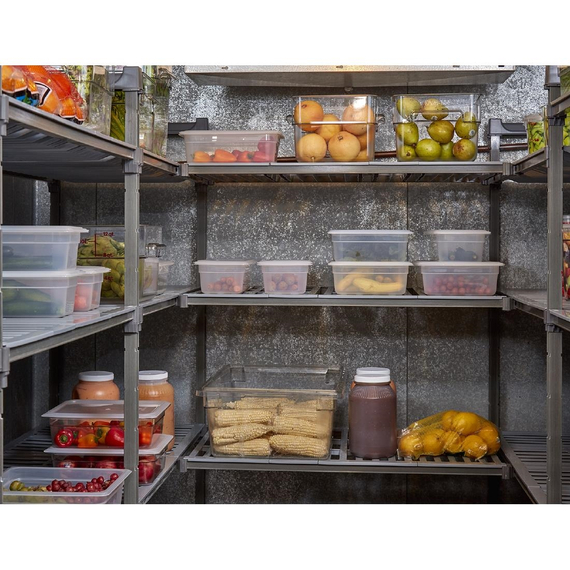 Cambro Stationary Belüftetes Regal mit 4 Ablagen Starter 183 x 137,5 x 46cm 6 Cambro Stationary Belüftetes Regal mit 4 Ablagen Starter 183 x 137,5 x 46cm