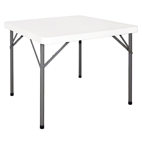 Bolero quadratischer Klapptisch weiß 86 x 86cn Bolero quadratischer Klapptisch weiß 86 x 86cn