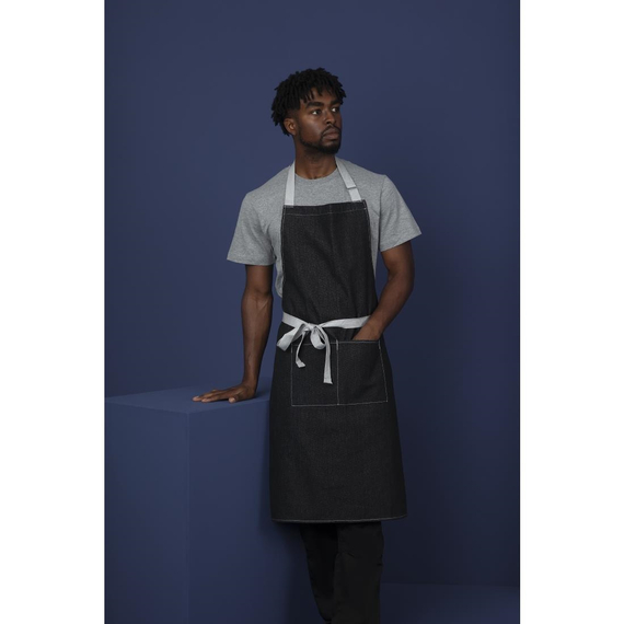Southside Denimlatzschürze schwarz 9 Southside Denimlatzschürze schwarz