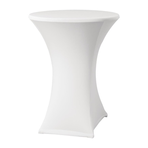 Tischhusse für Stehtische Samba D2 weiß 85cm Tischhusse für Stehtische Samba D2 weiß 85cm