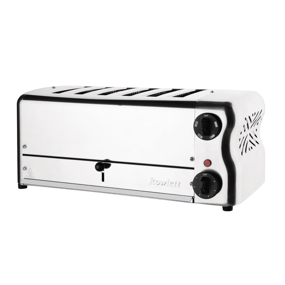 Rowlett Esprit 6 Slot Toaster Chrom mit 2 zusätzlichen Elementen und Sandwichkäfig 1 Rowlett Esprit 6 Slot Toaster Chrom mit 2 zusätzlichen Elementen und Sandwichkäfig