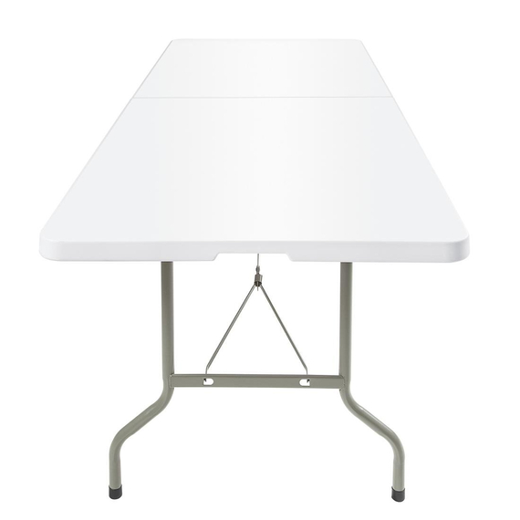 Bolero rechteckiger Klapptisch weiß 244cm 2 Bolero rechteckiger Klapptisch weiß 244cm