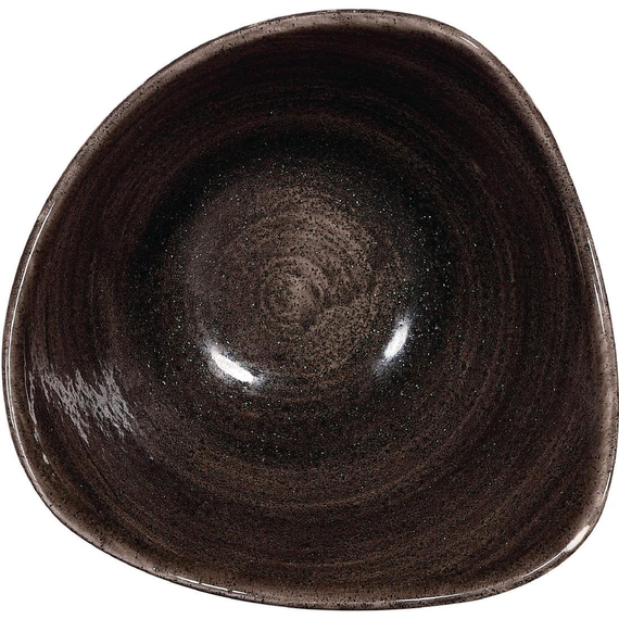 Churchill Stonecast Patina Dreieckige Schalen Schwarz 153mm (12 Stück) Churchill Stonecast Patina Dreieckige Schalen Schwarz 153mm (12 Stück)