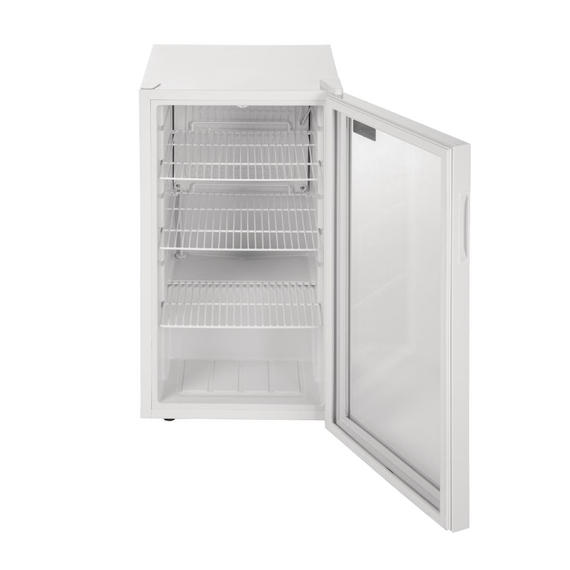 Polar C-Serie Kühlschrank mit Glastür zur Hälfte Weiß 4 Polar C-Serie Kühlschrank mit Glastür zur Hälfte Weiß