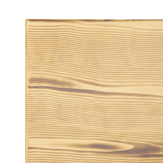Bolero Kompletter Outdoor Tisch 120x76x76cm Helles Holz 4 Bolero Kompletter Outdoor Tisch 120x76x76cm Helles Holz