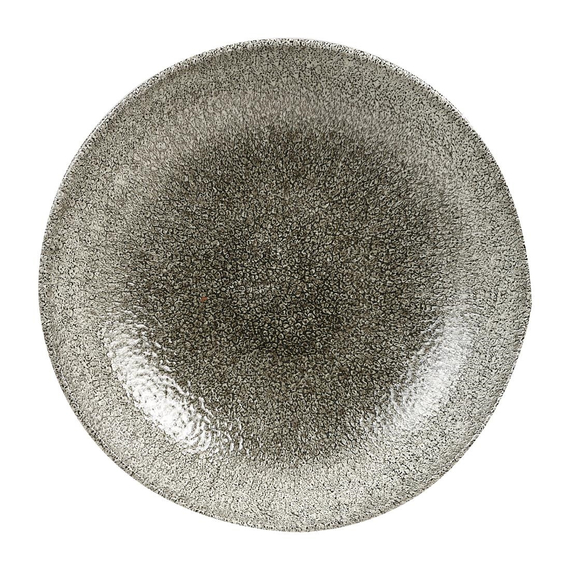 Churchill Studio Prints Raku-Coupé-Schüsseln, rund, Quarzschwarz, 248 mm, (12 Stück) 1 Churchill Studio Prints Raku-Coupé-Schüsseln, rund, Quarzschwarz, 248 mm, (12 Stück)