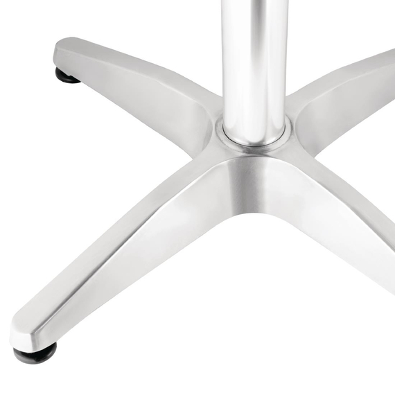 Bolero quadratischer Bistrotisch Edelstahl 1 Bein 70cm 3 Bolero quadratischer Bistrotisch Edelstahl 1 Bein 70cm