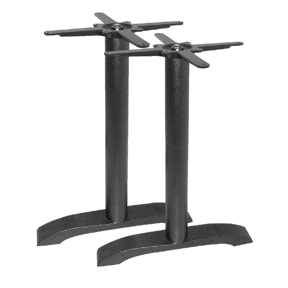 Bolero Doppeltischfuß Gusseisen 72cm hoch (2 Stück) 4 Bolero Doppeltischfuß Gusseisen 72cm hoch (2 Stück)