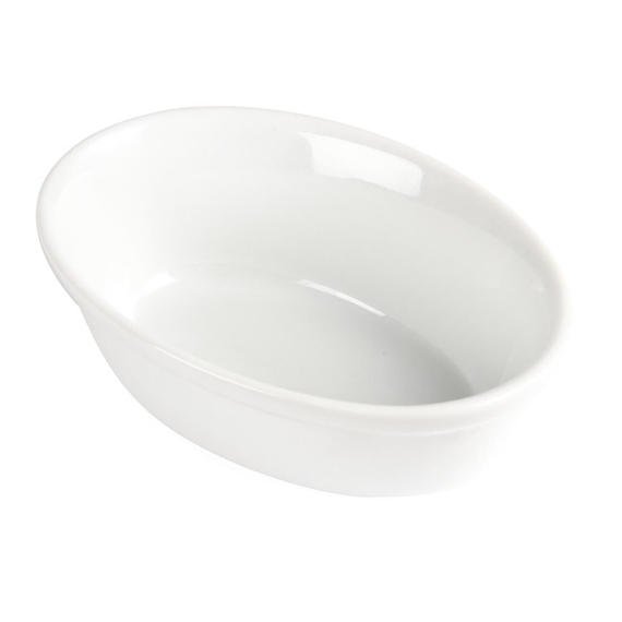 Olympia Whiteware ovale Auflaufformen 16,1cm (6 Stück) 4 Olympia Whiteware ovale Auflaufformen 16,1cm (6 Stück)