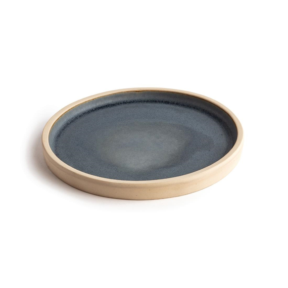 Olympia Canvas flacher runder Teller granit-blau 18cm (6 Stück) 1 Olympia Canvas flacher runder Teller granit-blau 18cm (6 Stück)