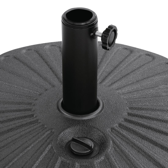 Bolero Sonnenschirm Sockel Schwarz 20Ltr 3 Bolero Sonnenschirm Sockel Schwarz 20Ltr