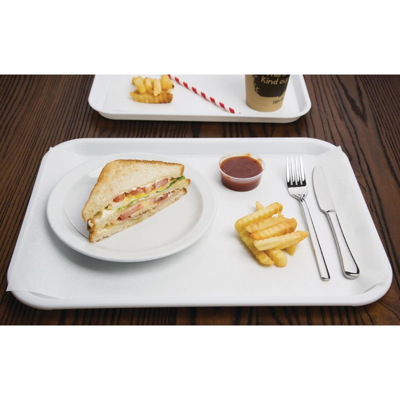 Olympia Kristallon Fast Food-Tablett weiß 41,5 x 30,5cm 4 Olympia Kristallon Fast Food-Tablett weiß 41,5 x 30,5cm