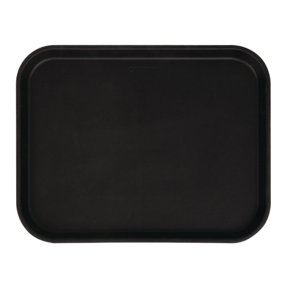 Cambro Camtread rechteckiges rutschfestes Fiberglas Tablett schwarz 45,7cm Cambro Camtread rechteckiges rutschfestes Fiberglas Tablett schwarz 45,7cm