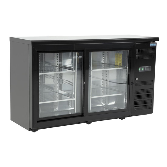 Polar Serie U 2-türiger Barkühlschrank 350L Polar Serie U 2-türiger Barkühlschrank 350L