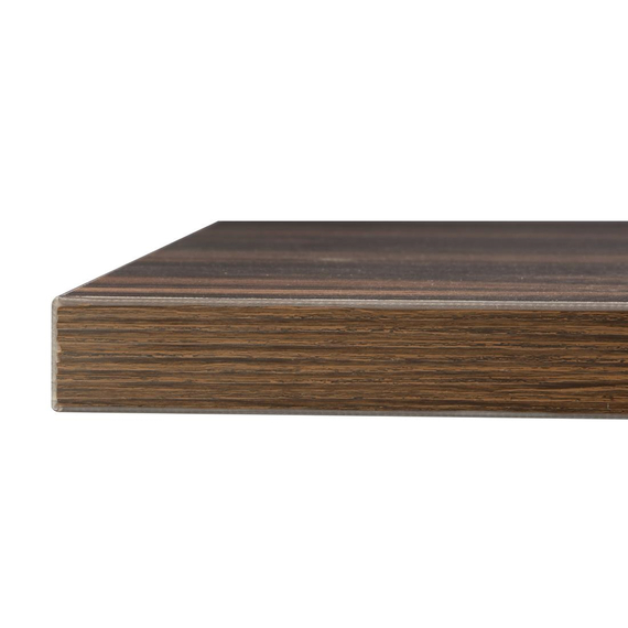 Bolero Kompletter Tisch Quadratisch Dunkles Holzdekor 700mm 3 Bolero Kompletter Tisch Quadratisch Dunkles Holzdekor 700mm