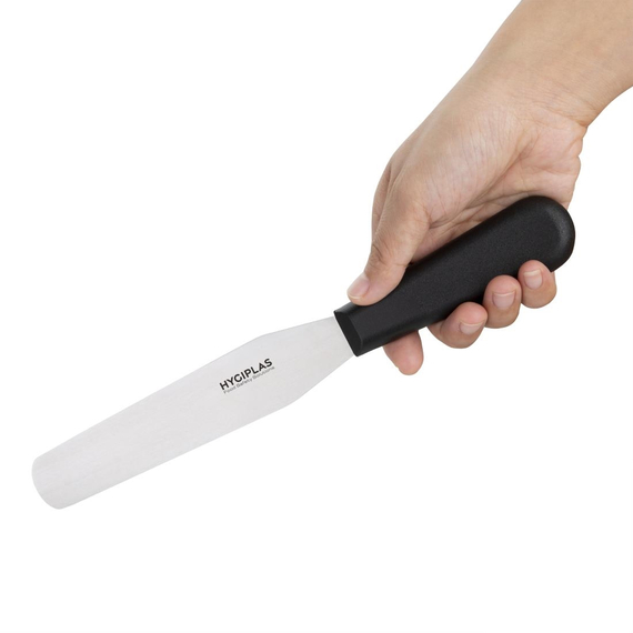 Hygiplas Palettenmesser gerade 15cm schwarz 1 Hygiplas Palettenmesser gerade 15cm schwarz