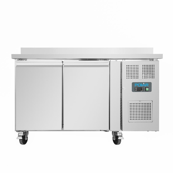 Polar Serie U 2-türiger Edelstahlgefrierschrank mit Spritzschutz 282Ltr Polar Serie U 2-türiger Edelstahlgefrierschrank mit Spritzschutz 282Ltr