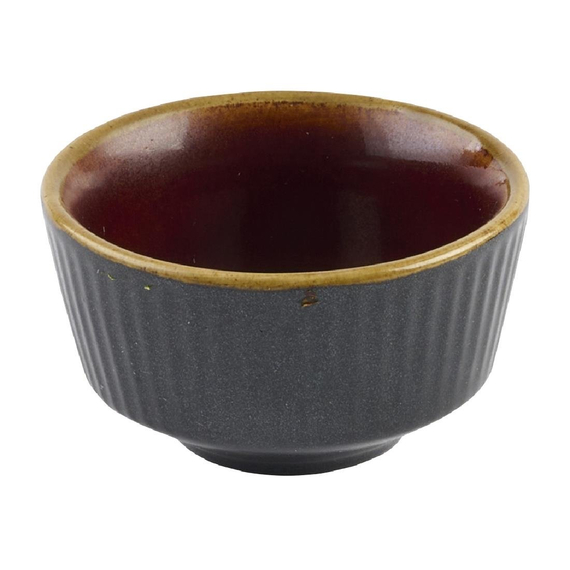 Churchill Nourish Tokyo Schwarzer Kochi-Dip-Topf, 40 x 69 mm, (12 Stück) 4 Churchill Nourish Tokyo Schwarzer Kochi-Dip-Topf, 40 x 69 mm, (12 Stück)