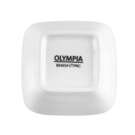 Olympia Whiteware quadratische Amuseschälchen 6cm (12 Stück) 4 Olympia Whiteware quadratische Amuseschälchen 6cm (12 Stück)