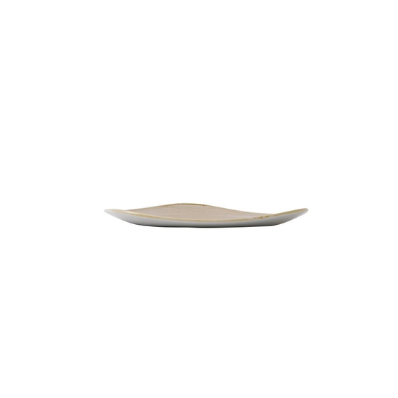 Churchill Stonecast Dreieckiger Teller, Muskatcreme, 192 mm (12 Stück) Churchill Stonecast Dreieckiger Teller, Muskatcreme, 192 mm (12 Stück)