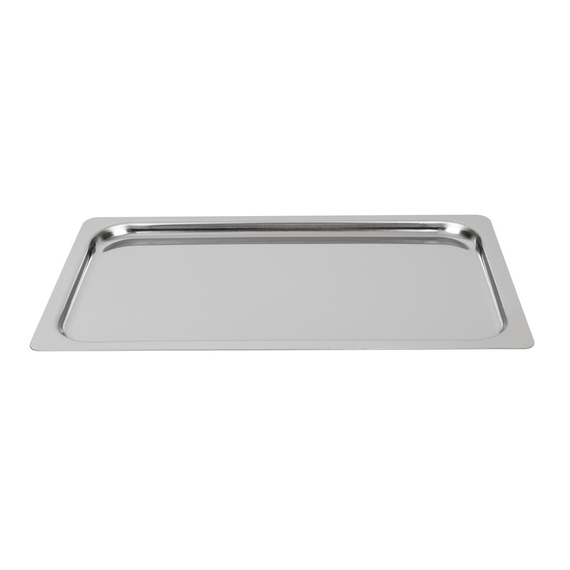 Matfer Bourgeat GN1/1 Edelstahl-Auflaufform 2cm 1 Matfer Bourgeat GN1/1 Edelstahl-Auflaufform 2cm