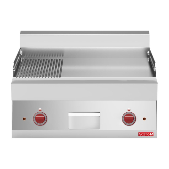 Gastro M 650 elektrische Grillplatte 65/70FTRE 2/3 Glatt 1/3 Gerillt Gastro M 650 elektrische Grillplatte 65/70FTRE 2/3 Glatt 1/3 Gerillt