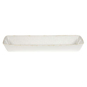 Churchill Stonecast Hints Rechteckige Auflaufformen Grauweiß 160 x 530 mm (2 Stück)