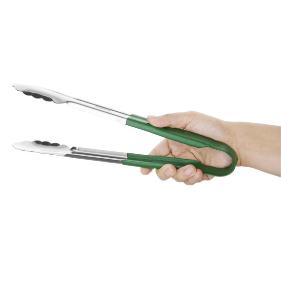Hygiplas Servierzange mit Farbkodierung grün 1 Hygiplas Servierzange mit Farbkodierung grün