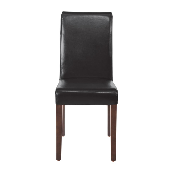 Bolero Esszimmerstühle Kunstleder schwarz (2 Stück) 3 Bolero Esszimmerstühle Kunstleder schwarz (2 Stück)