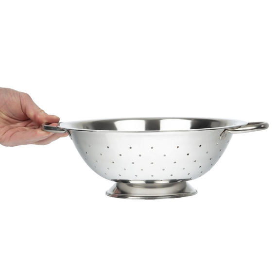 Vogue Gemüseseiher Edelstahl Durchmesser 25,5cm 4 Vogue Gemüseseiher Edelstahl Durchmesser 25,5cm