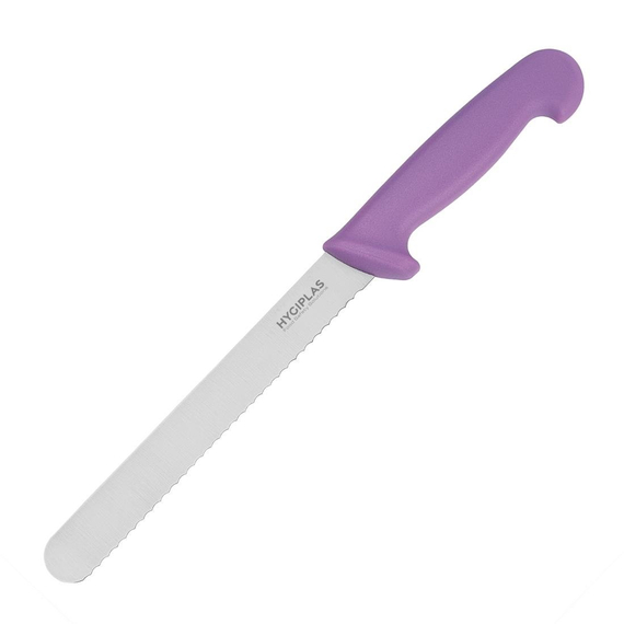 Hygiplas Brotmesser 21,6 cm lila Hygiplas Brotmesser 21,6 cm lila