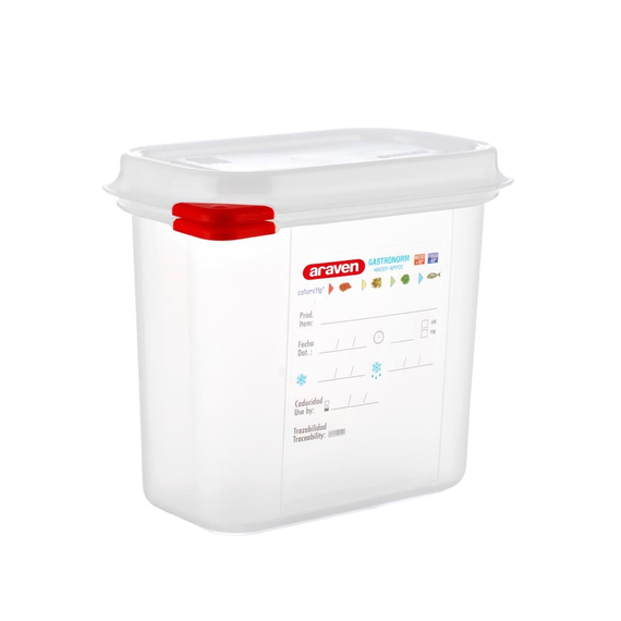Araven GN1/9 Lebensmittelbehälter 1,5L (4 Stück) 1 Araven GN1/9 Lebensmittelbehälter 1,5L (4 Stück)