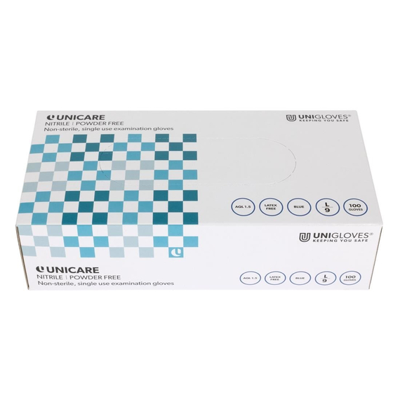 Nitrilhandschuhe puderfrei blau S (100 Stück) 1 Nitrilhandschuhe puderfrei blau S (100 Stück)