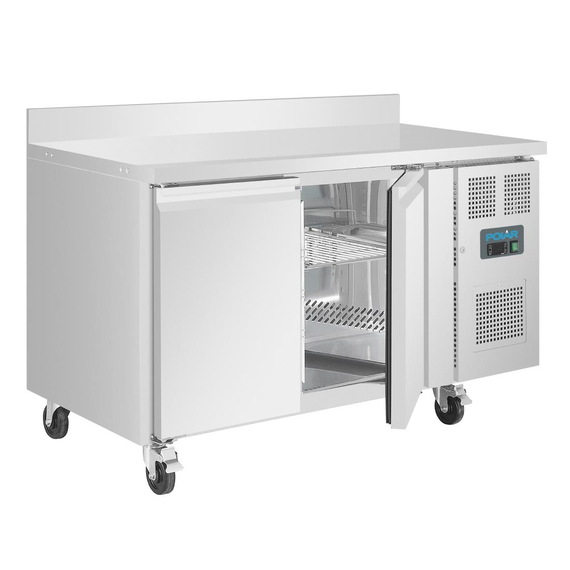 Polar U-Serie Doppel-Tür Thekenkühlschrank mit Aufkantung 282Ltr 3 Polar U-Serie Doppel-Tür Thekenkühlschrank mit Aufkantung 282Ltr