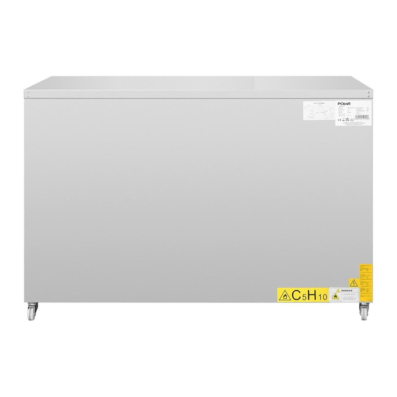 Polar U-Serie Belüftete 3 Tür Salatette Theke 6 Polar U-Serie Belüftete 3 Tür Salatette Theke
