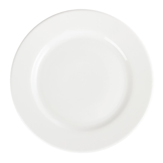 Olympia Whiteware Teller mit breitem Rand 31cm (6 Stück) 5 Olympia Whiteware Teller mit breitem Rand 31cm (6 Stück)