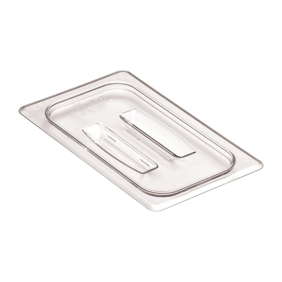 Cambro Polycarbonat Deckel GN 1/4 mit Griff 1 Cambro Polycarbonat Deckel GN 1/4 mit Griff